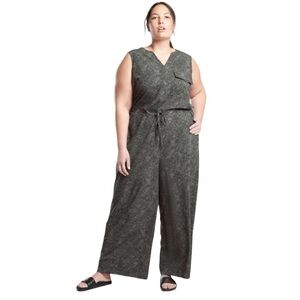 Athleta | Plus Size Topanga Printed Jumpsuit Size 3X NWT